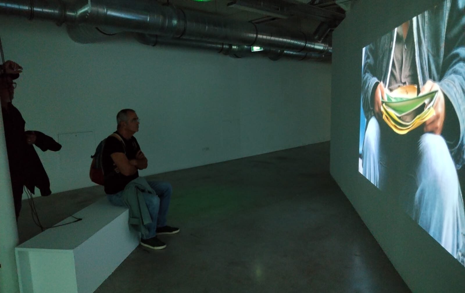 exposition instants video enrique ramirez cruzar un muro