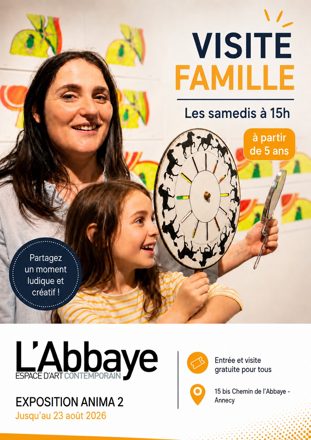 Flyer visite en famille V